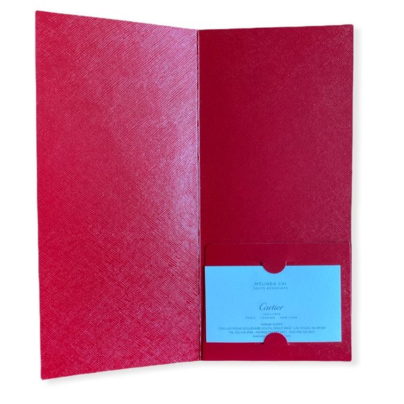 Cartier Receipt Folder Holder - Picture 5 of 6